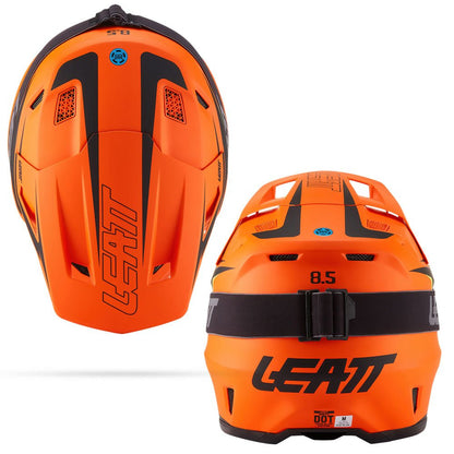 LEATT MOTOCROSS ENDURO MX OFFROAD HELMET MOTO 8.5 - FIRE ORANGE - ACE Race Shop