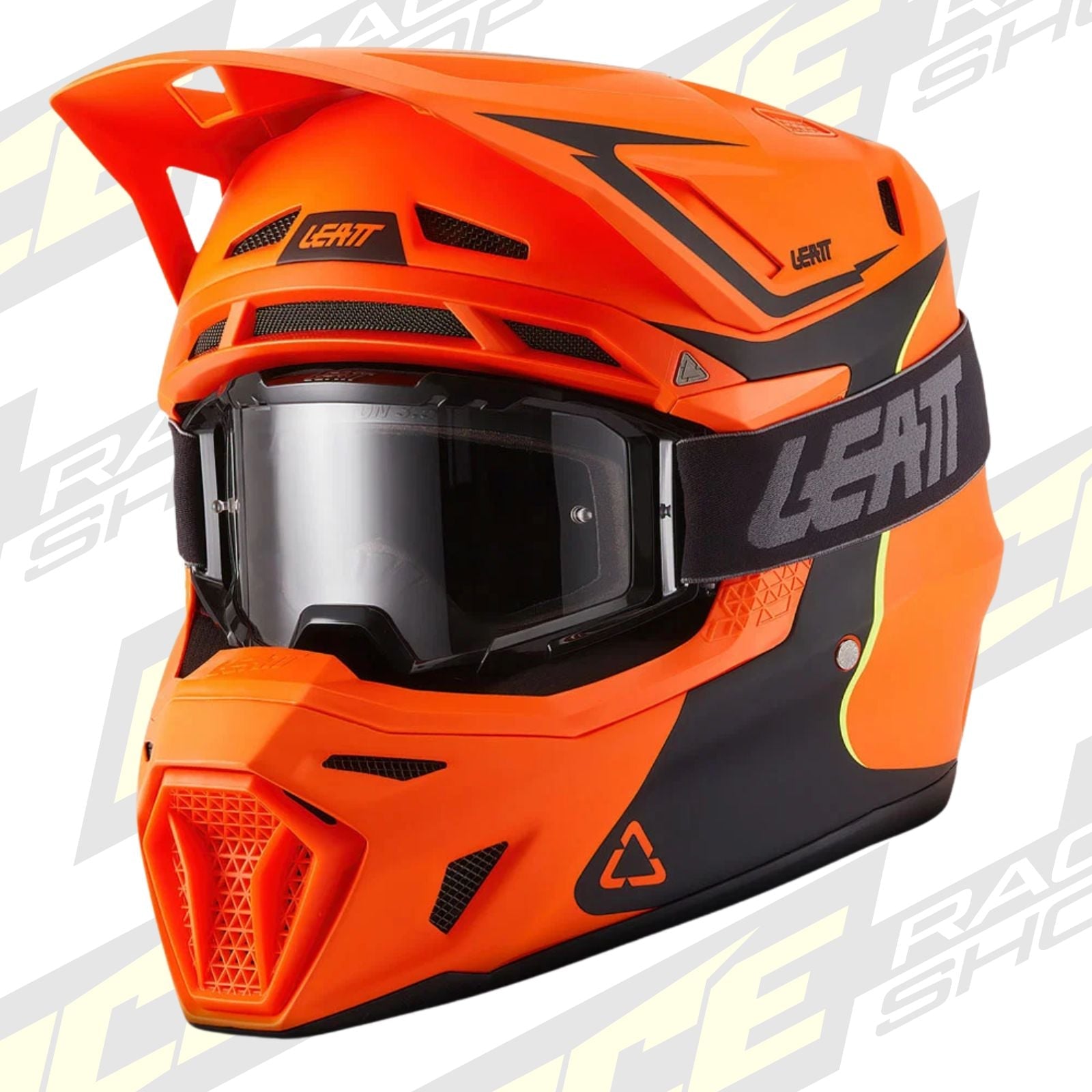 LEATT MOTOCROSS ENDURO MX OFFROAD HELMET MOTO 8.5 - FIRE ORANGE - ACE Race Shop