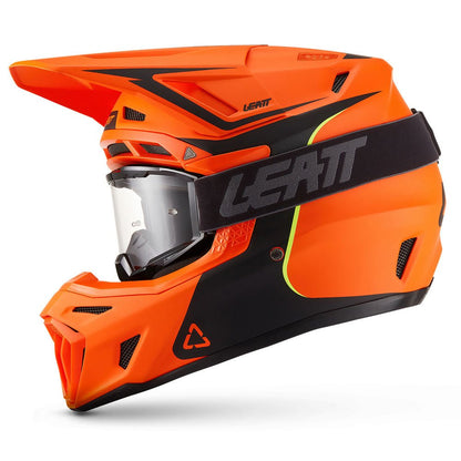 LEATT MOTOCROSS ENDURO MX OFFROAD HELMET MOTO 8.5 - FIRE ORANGE - ACE Race Shop
