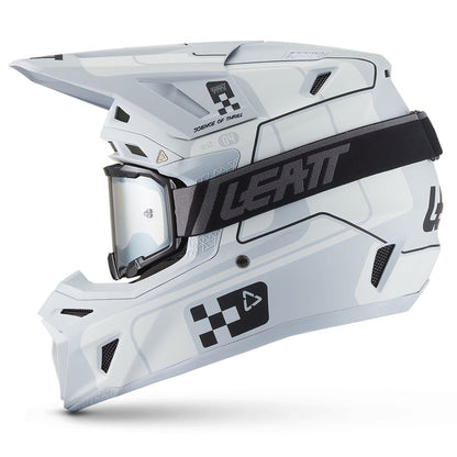 LEATT MOTOCROSS ENDURO MX OFFROAD HELMET MOTO 8.5 - GREY BLACK - ACE Race Shop