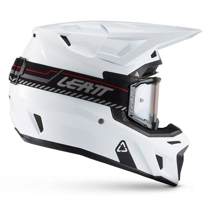 LEATT MOTOCROSS ENDURO MX OFFROAD HELMET MOTO 8.5 - WHITE - ACE Race Shop