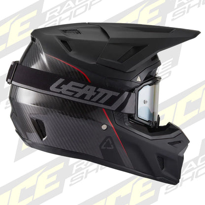LEATT MOTOCROSS ENDURO MX OFFROAD HELMET MOTO 9.5 - CARBON BLACK - ACE Race Shop