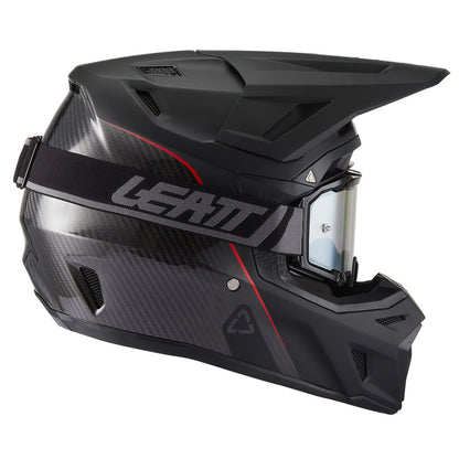 LEATT MOTOCROSS ENDURO MX OFFROAD HELMET MOTO 9.5 - CARBON BLACK - ACE Race Shop