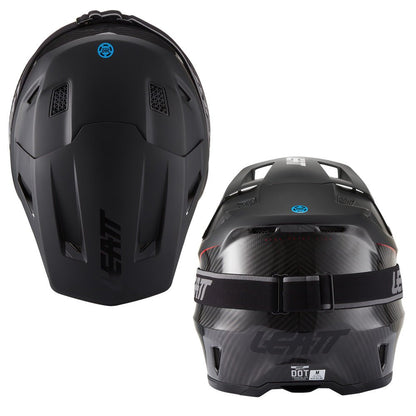 LEATT MOTOCROSS ENDURO MX OFFROAD HELMET MOTO 9.5 - CARBON BLACK - ACE Race Shop