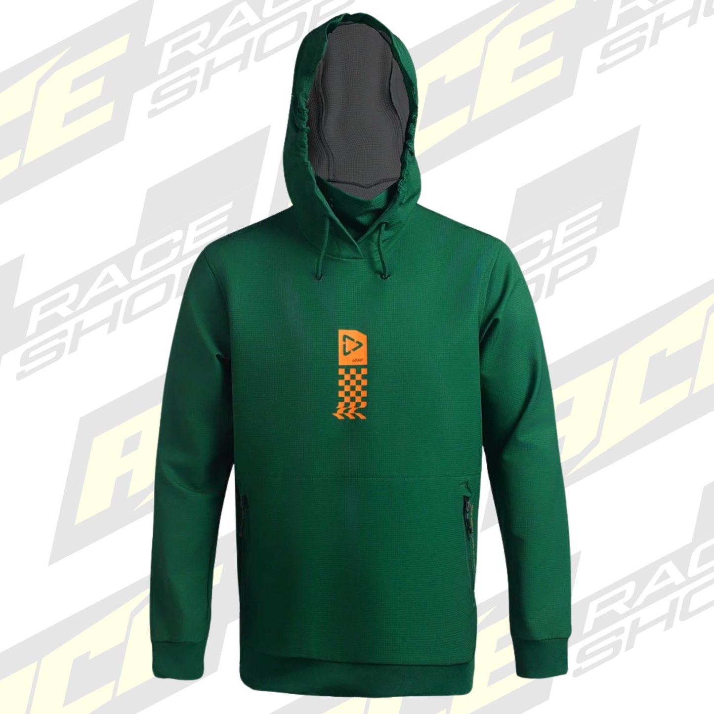 LEATT MOTOCROSS ENDURO RIDING HOODY JERSEY MOTO 5.5 THERMAFLOW JADE GREEN - ACE Race Shop