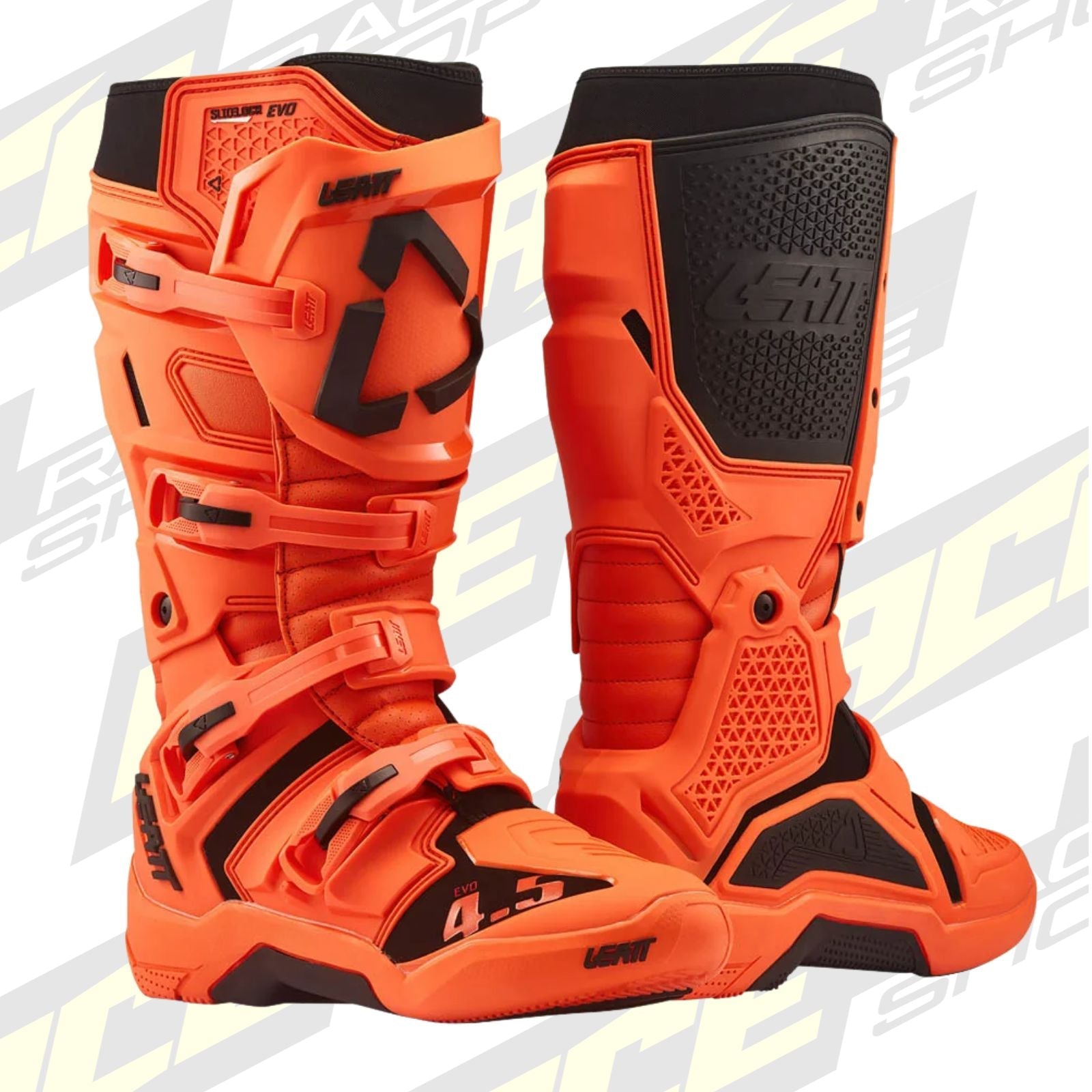 LEATT MOTOCROSS MX BOOT MOTO 4.5 EVO - ORANGE - ACE Race Shop