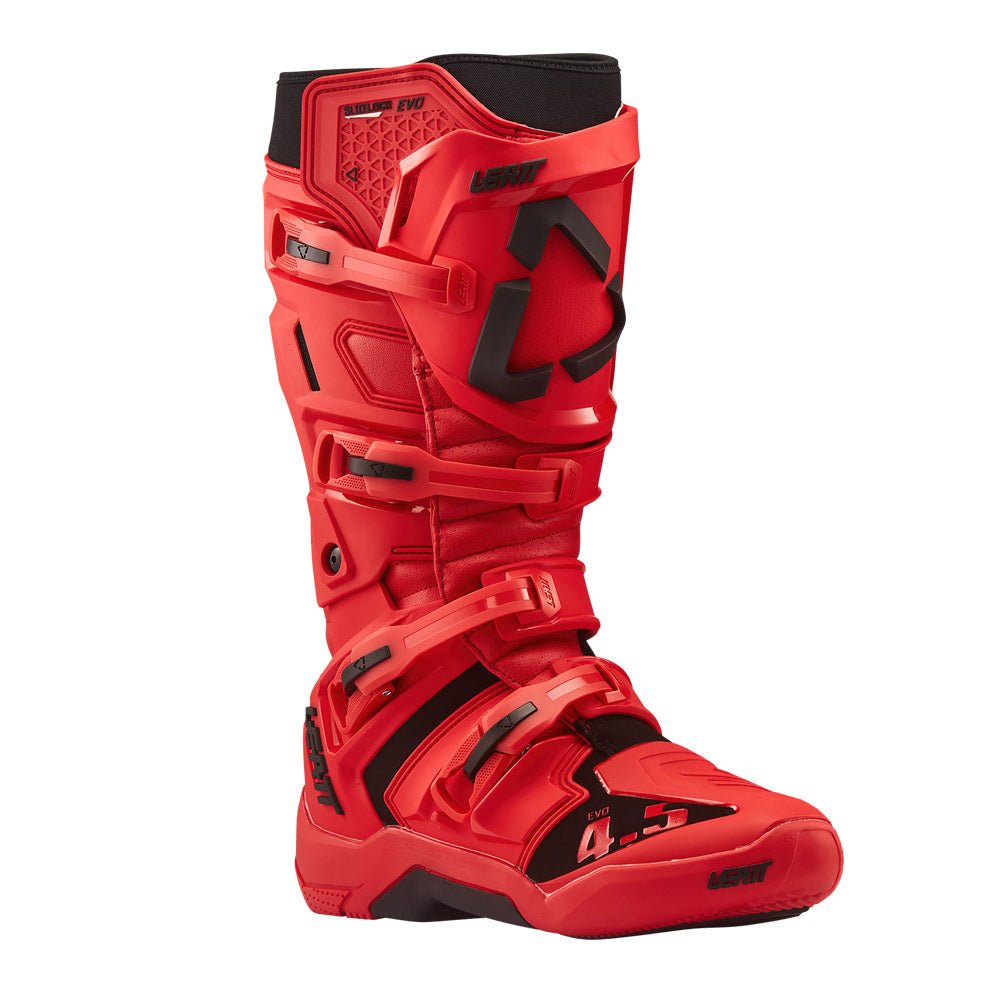 LEATT MOTOCROSS MX BOOT MOTO 4.5 EVO - RED BLACK - ACE Race Shop