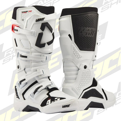 LEATT MOTOCROSS MX BOOT MOTO 4.5 EVO - WHITE - ACE Race Shop