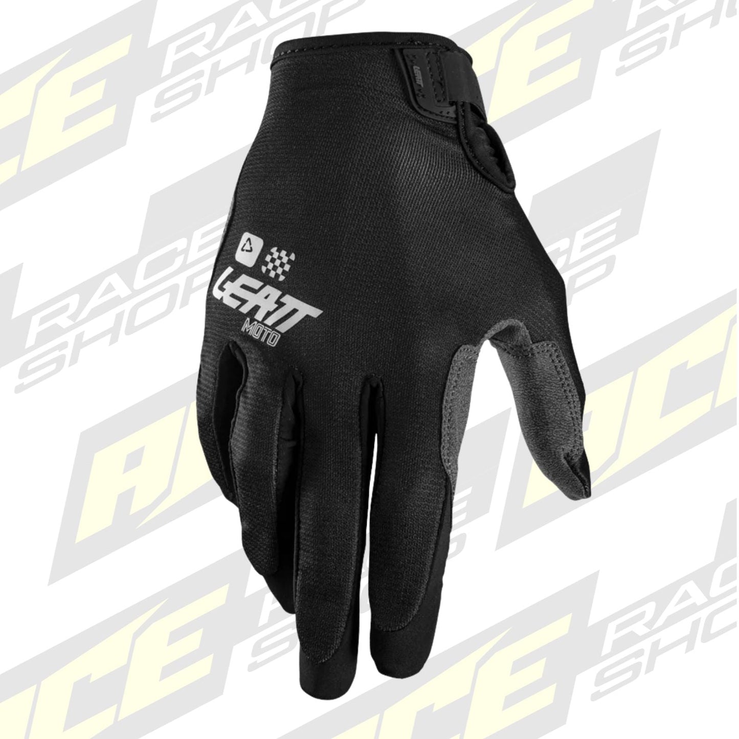 LEATT MOTOCROSS MX ENDURO MTB GLOVE MOTO 1.5 GRIP R - BLACK - ACE Race Shop