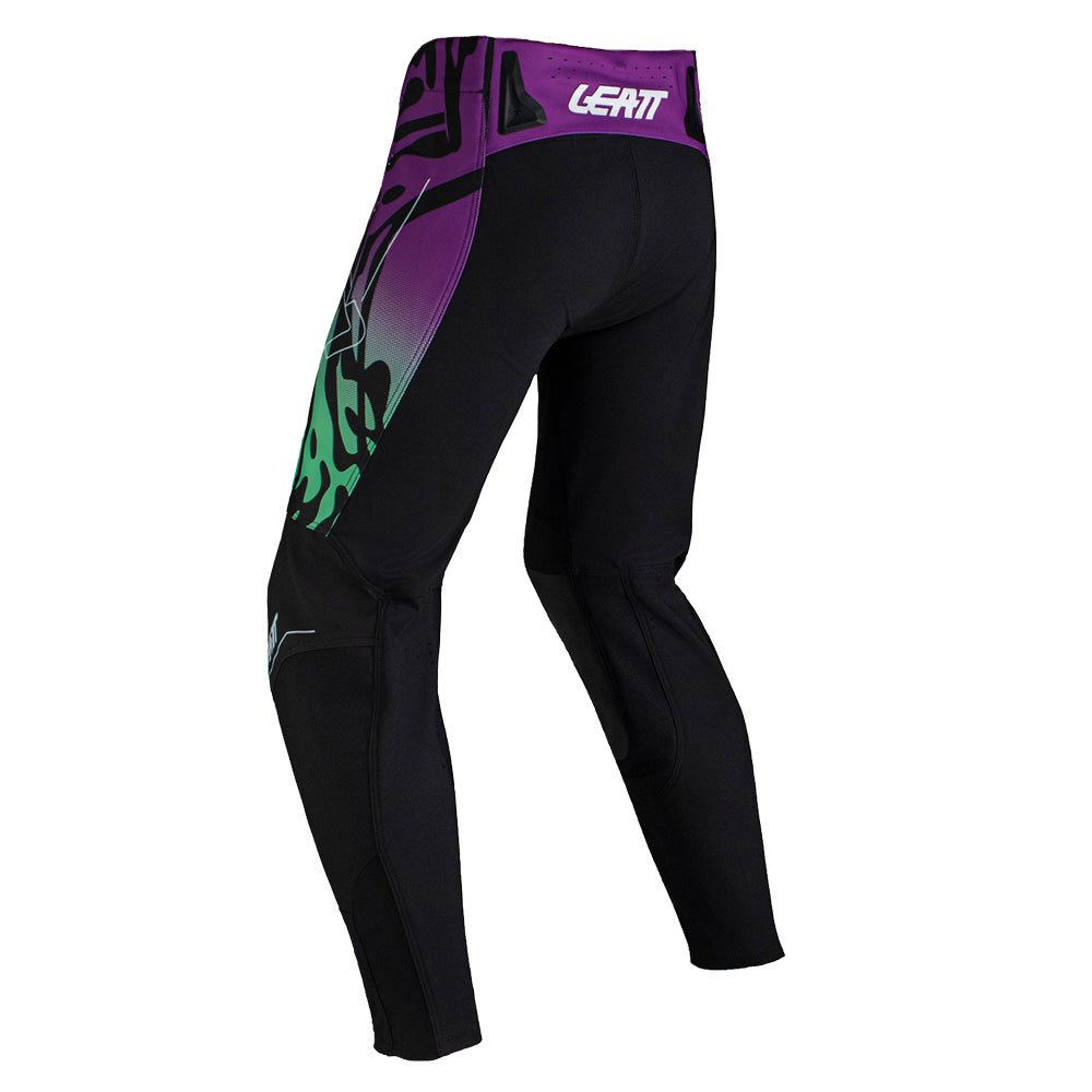 LEATT MOTOCROSS MX PANT TROUSERS BOTTOMS MOTO 4.5 LEOPARD PURPLE BLUE - ACE Race Shop