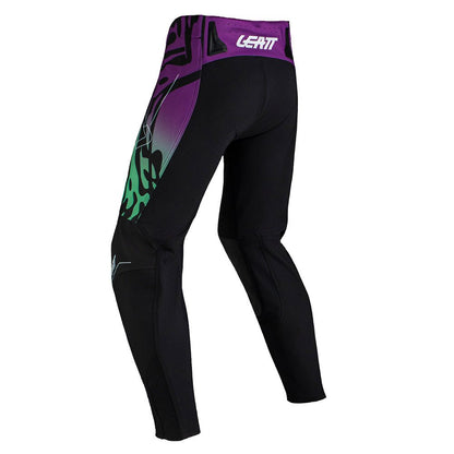 LEATT MOTOCROSS MX PANT TROUSERS BOTTOMS MOTO 4.5 LEOPARD PURPLE BLUE - ACE Race Shop