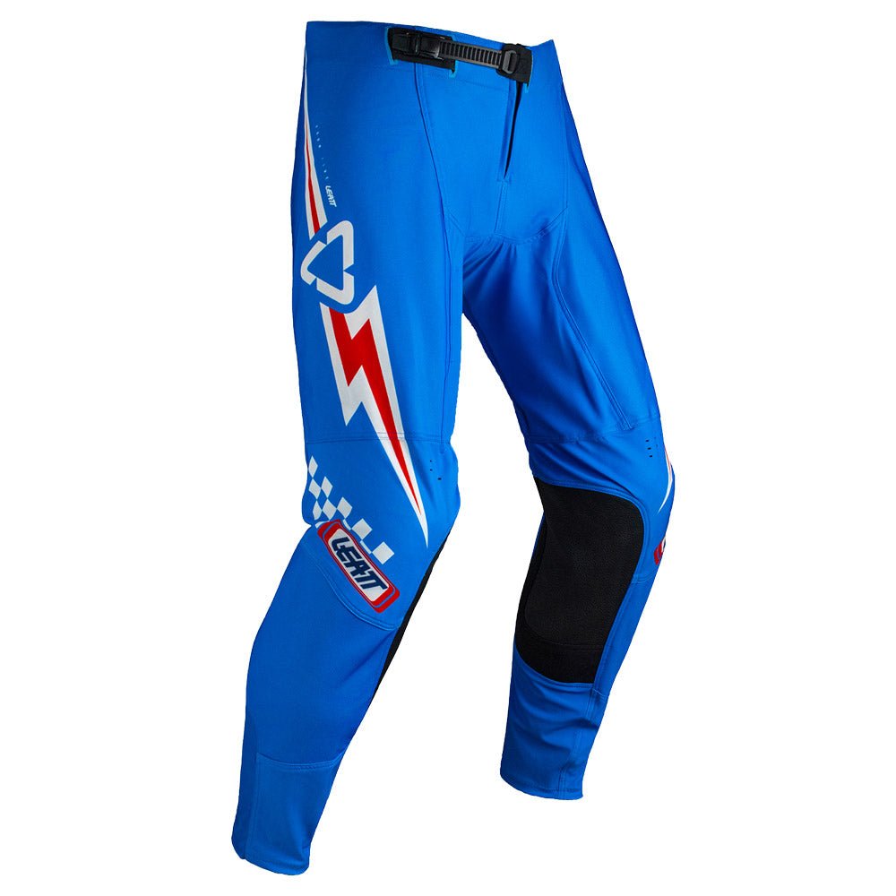 LEATT MOTOCROSS MX PANT TROUSERS BOTTOMS MOTO 4.5 - SPEED BLUE - ACE Race Shop