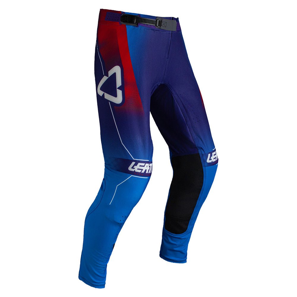 LEATT MOTOCROSS MX PANTS TROUSERS BOTTOMS MOTO FADE BLUE RED - ACE Race Shop