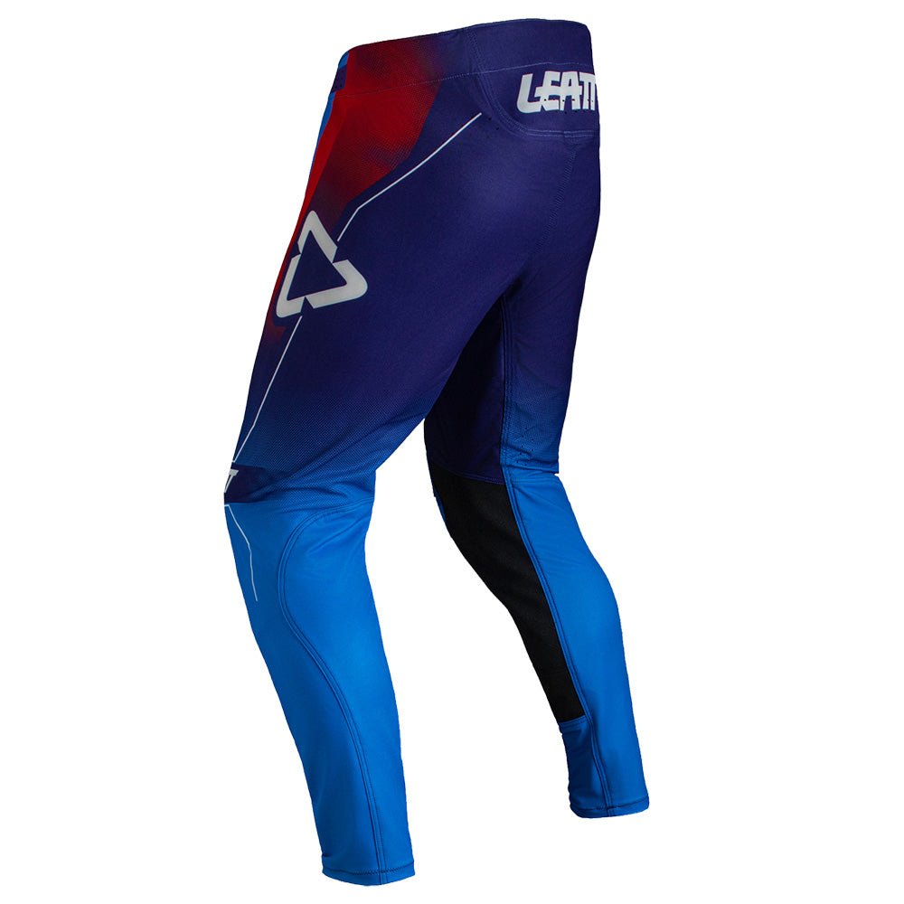 LEATT MOTOCROSS MX PANTS TROUSERS BOTTOMS MOTO FADE BLUE RED - ACE Race Shop