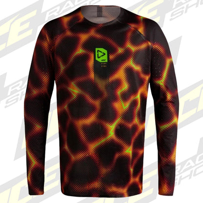LEATT MOTOCROSS MX SHIRT JERSEY TOP MOTO 5.5 ULTRAWELD - FIRE ORANGE - ACE Race Shop