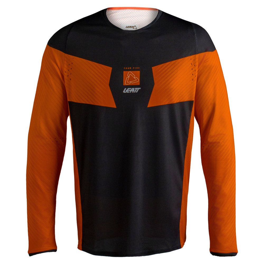 LEATT MOTOCROSS SHIRT JERSEY MOTO MX TOP 4.5 LITE HATCHET ORANGE - ACE Race Shop