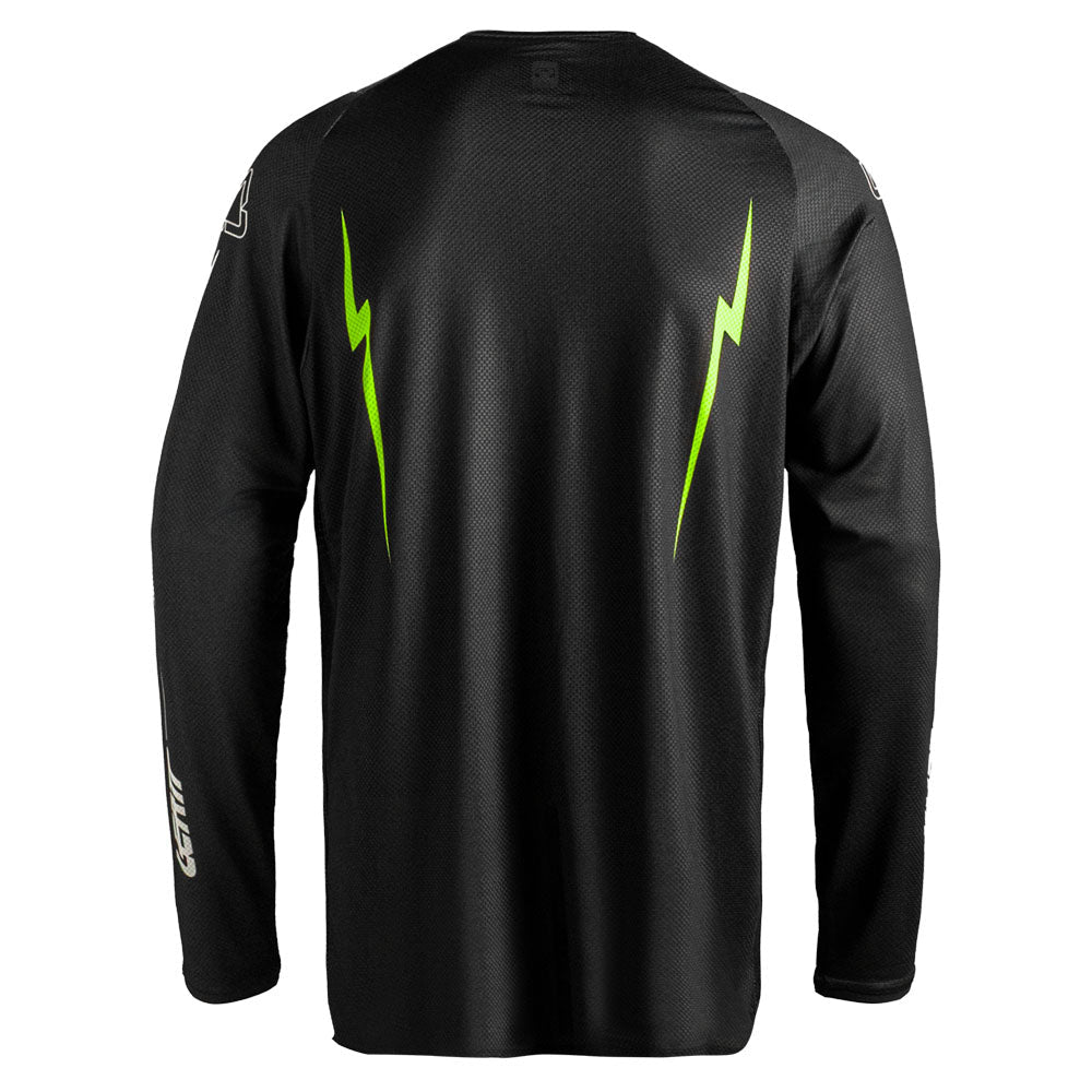 LEATT MOTOCROSS SHIRT JERSEY MOTO MX TOP 4.5 LITE SPEED BLACK - ACE Race Shop