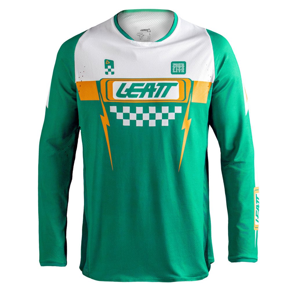 LEATT MOTOCROSS SHIRT JERSEY MOTO MX TOP 4.5 LITE SPEED JADE GREEN - ACE Race Shop