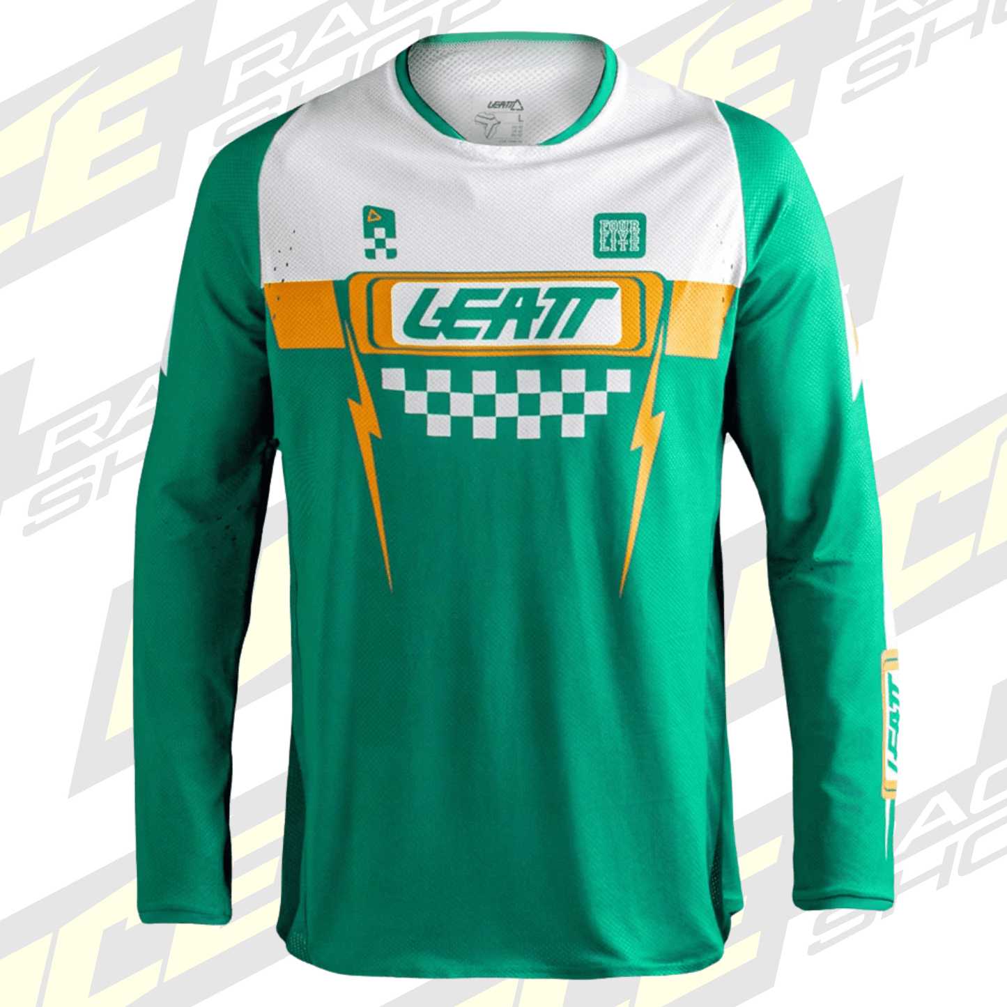 LEATT MOTOCROSS SHIRT JERSEY MOTO MX TOP 4.5 LITE SPEED JADE GREEN - ACE Race Shop