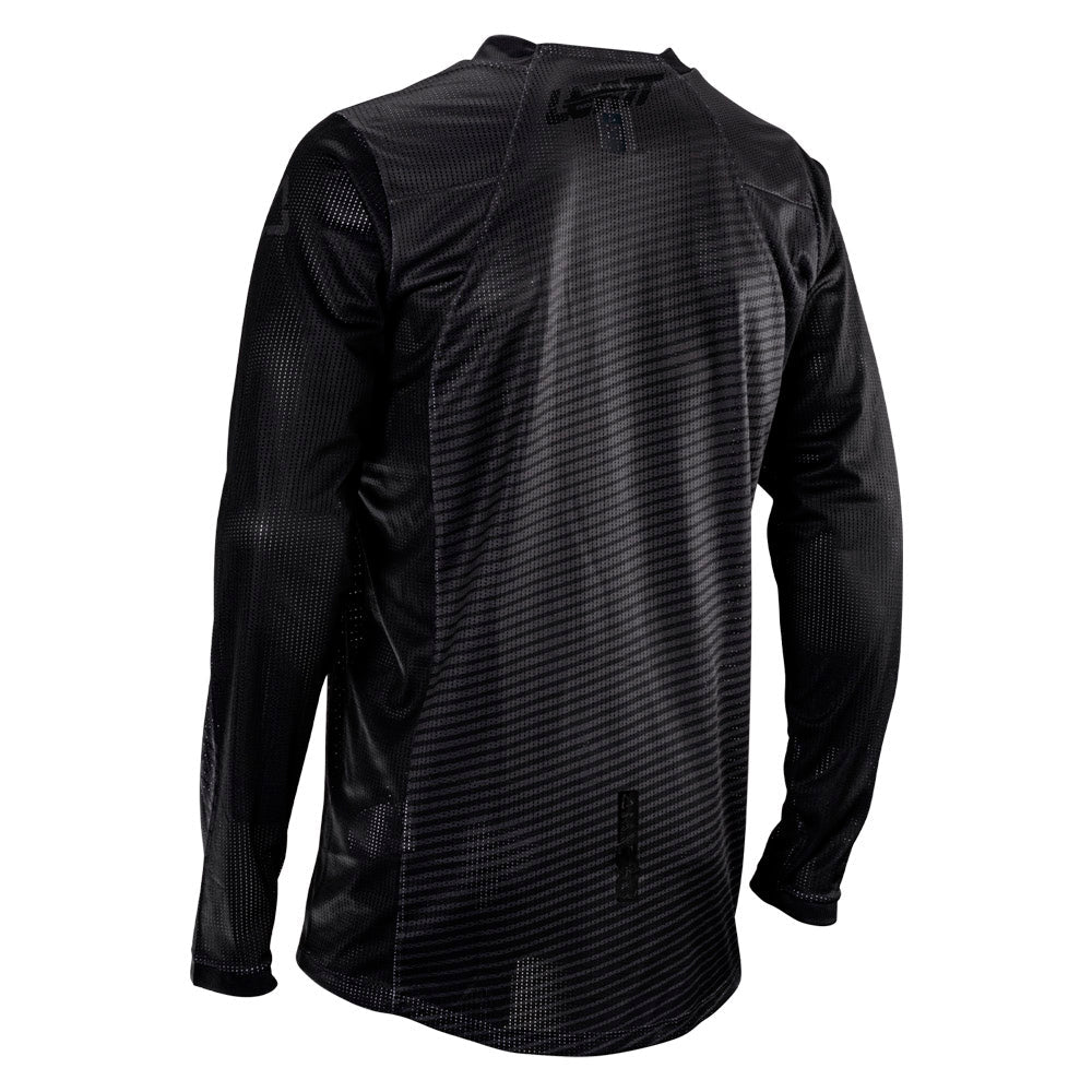 LEATT MOTOCROSS SHIRT JERSEY MOTO MX TOP 4.5 X-FLOW BLACK - ACE Race Shop