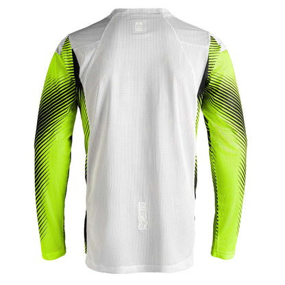 LEATT MOTOCROSS SHIRT JERSEY MOTO MX TOP 4.5 X-FLOW HATCHET WHITE - ACE Race Shop