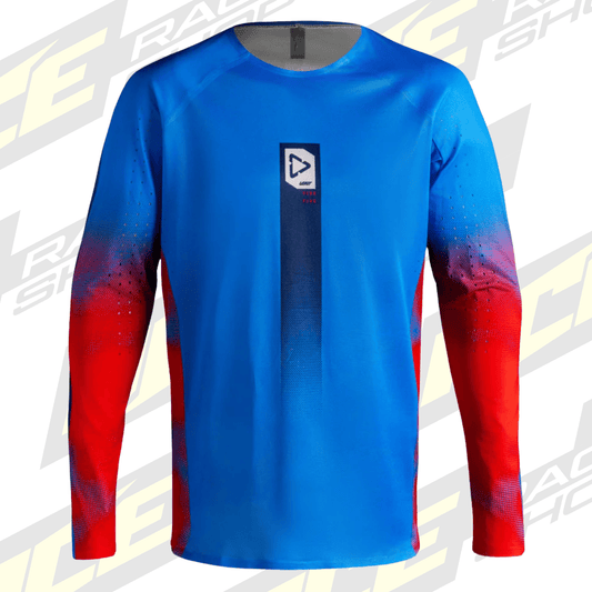 LEATT MOTOCROSS SHIRT JERSEY MOTO MX TOP 5.5 ULTRAWELD FADE BLUE - ACE Race Shop