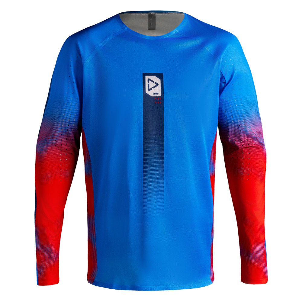 LEATT MOTOCROSS SHIRT JERSEY MOTO MX TOP 5.5 ULTRAWELD FADE BLUE - ACE Race Shop