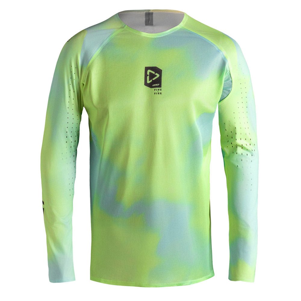 LEATT MOTOCROSS SHIRT JERSEY MOTO TOP 5.5 ULTRAWELD ACID YELLOW - ACE Race Shop