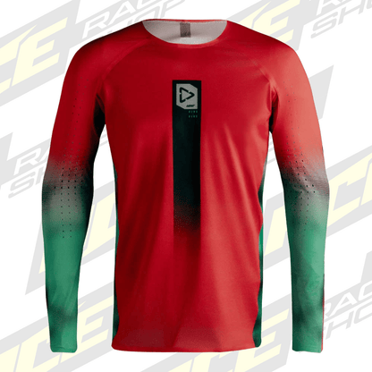 LEATT MOTOCROSS SHIRT JERSEY TOP MX MOTO 5.5 ULTRAWELD FADE RED - ACE Race Shop