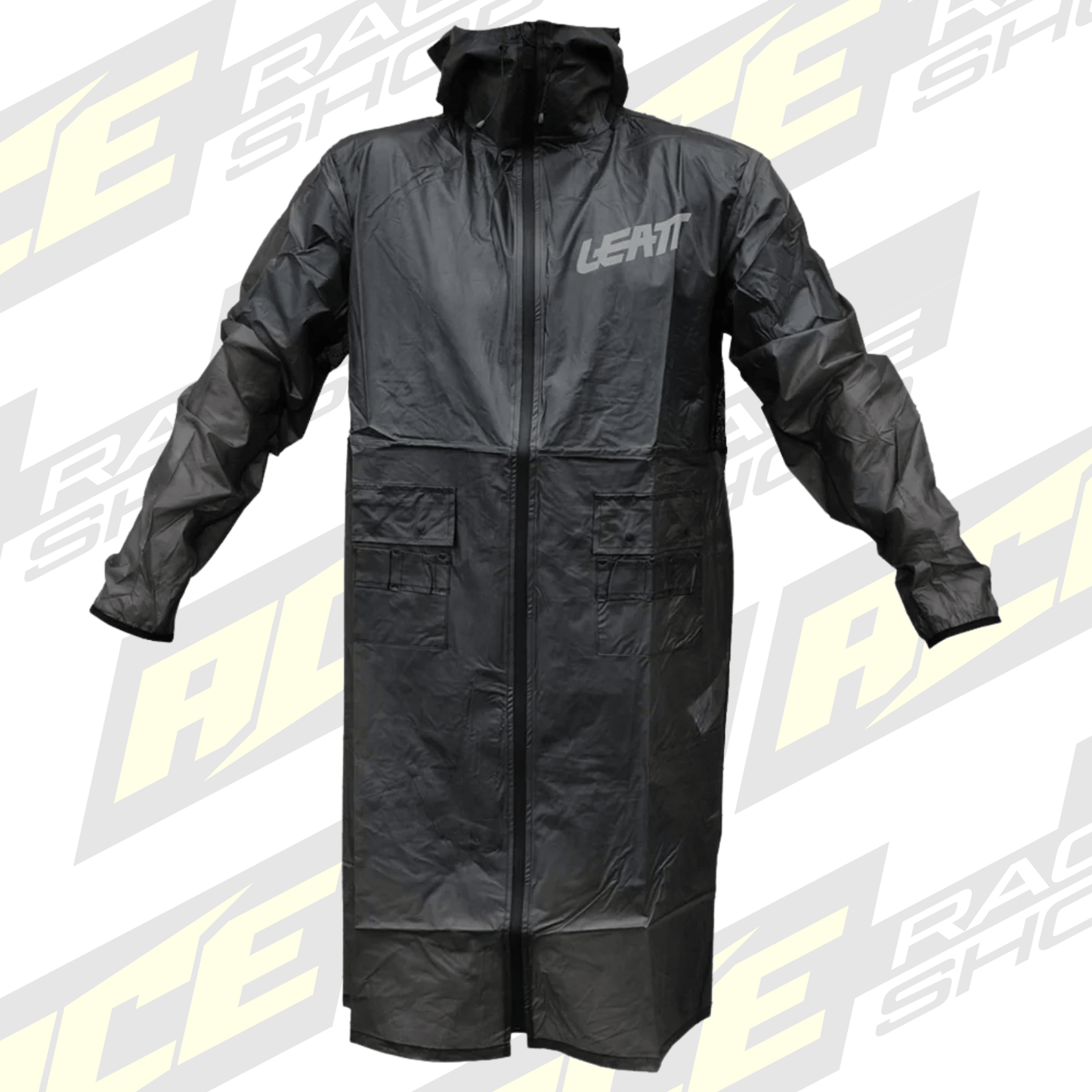 LEATT MUD COAT BLACK ONE SIZE - ACE Race Shop