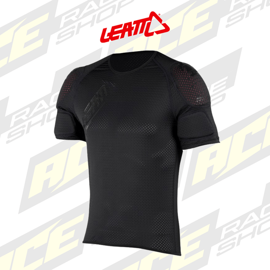LEATT MX ENDURO SHOULDER TEE PROTECTION ARMOUR 3DF AIRFIT LITE BLACK - ACE Race Shop