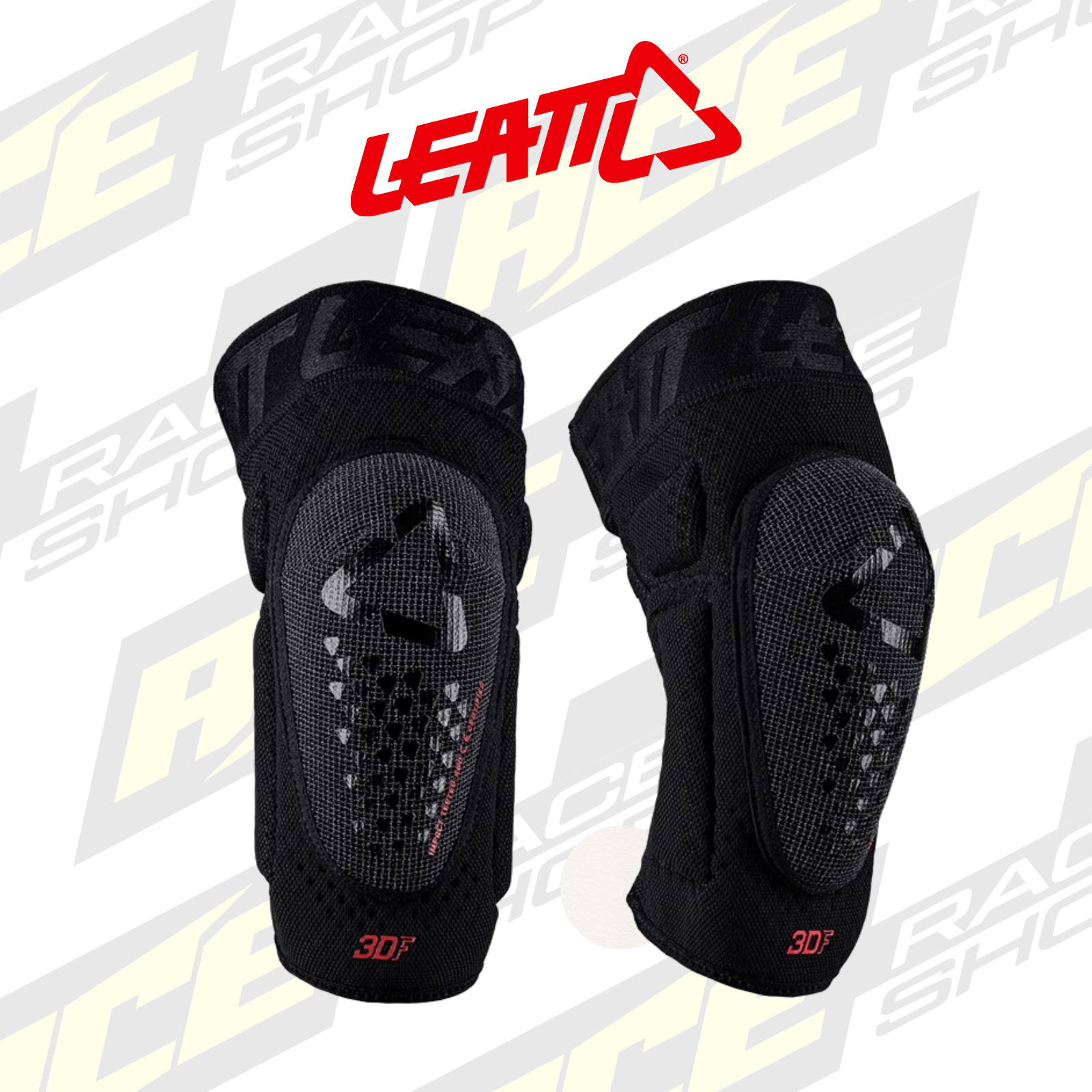 LEATT MX KNEE GUARD 3DF 5.0 EVO BLACK MINI KIDS - ACE Race Shop