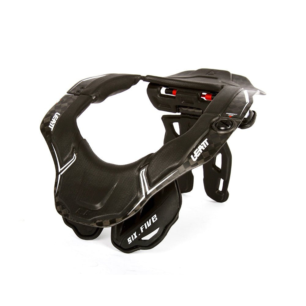 LEATT NECK BRACE GPX 6.5 LARGE/X - LARGE CARBON/BLACK - ACE Race Shop