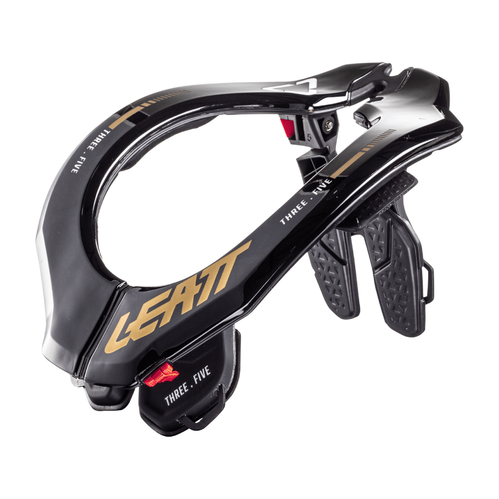 LEATT NECK BRACE MOTO 3.5 BLACK - ACE Race Shop