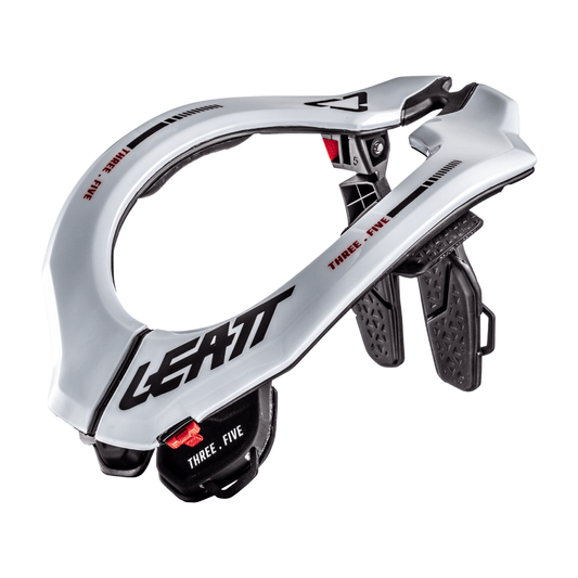 LEATT NECK BRACE MOTO 3.5 JR WHITE - ACE Race Shop