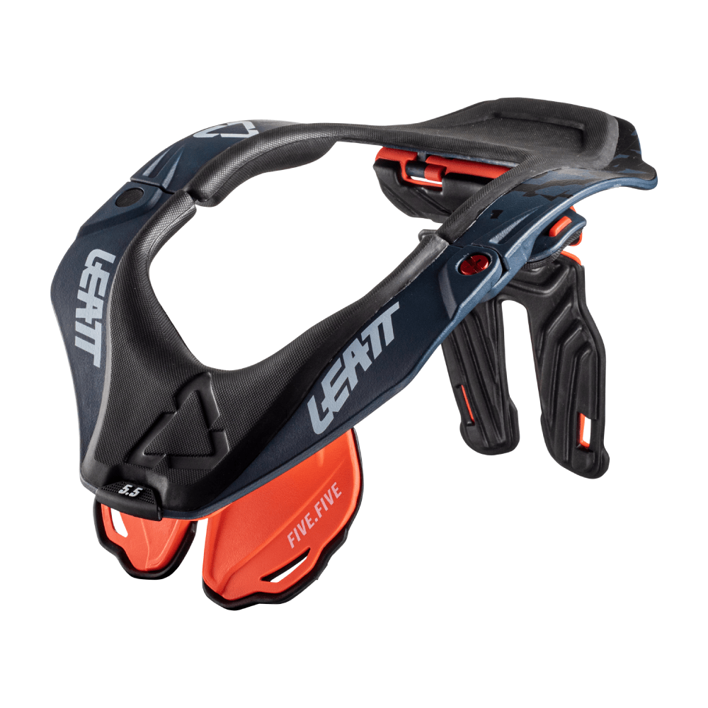 LEATT NECK BRACE MOTO 5.5 CORAL - ACE Race Shop