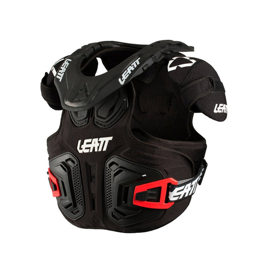 LEATT NECKVEST FUSION 2.0 JR BLACK - ACE Race Shop