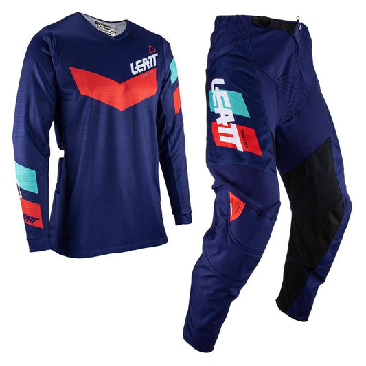LEATT PANT AND SHIRT KIT 3.5 ROYAL 32/MEDIUM - ACE Race Shop