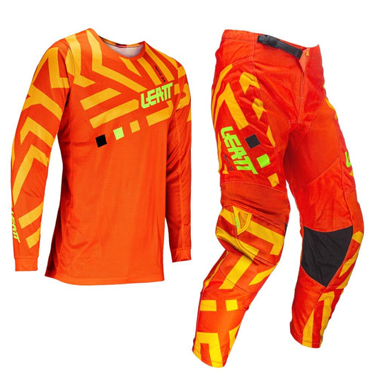 LEATT PANT AND SHIRT KIT MINI 3.5 CITRUS - ACE Race Shop