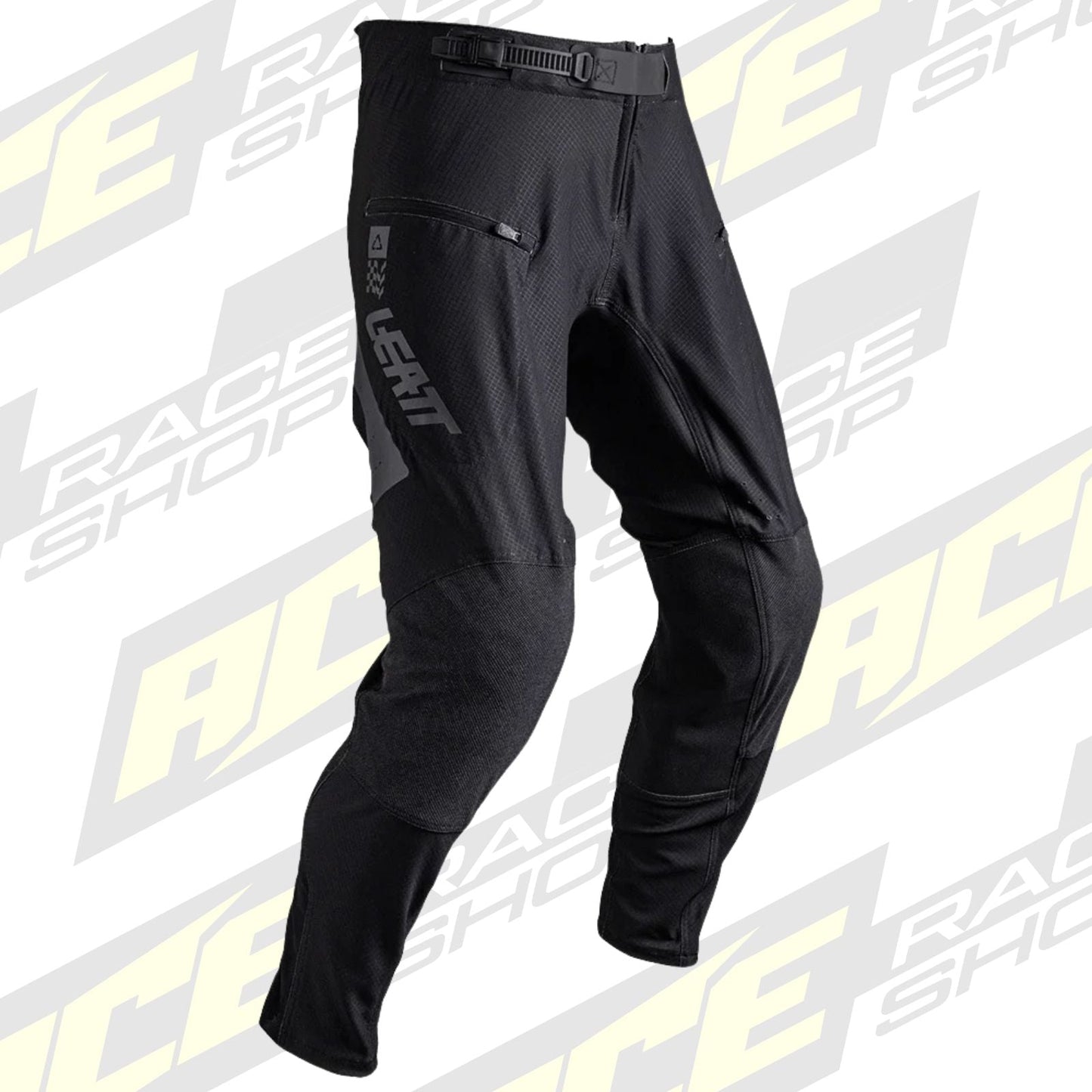 LEATT PANT TROUSERS BOTTOMS MOTO 4.5 ENDURO - SPEED BLACK - ACE Race Shop