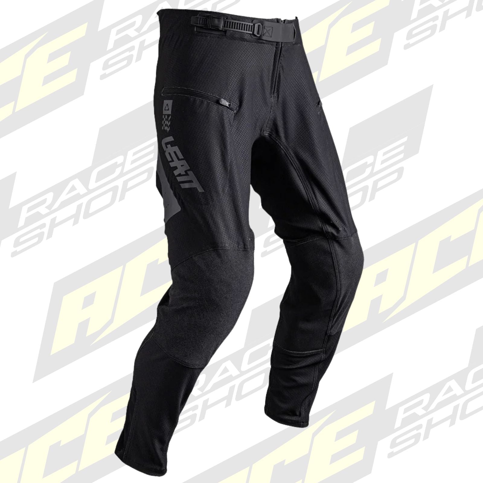 LEATT PANT TROUSERS BOTTOMS MOTO 4.5 ENDURO - SPEED BLACK - ACE Race Shop