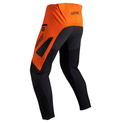 LEATT PANT TROUSERS BOTTOMS MOTO 4.5 ENDURO X-FLOW ORANGE BLACK - ACE Race Shop
