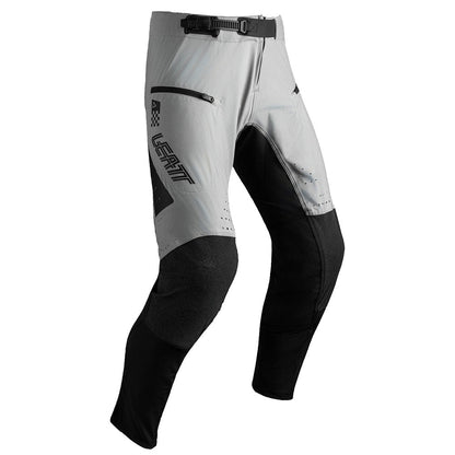 LEATT PANT TROUSERS BOTTOMS MOTO 4.5 ENDURO X-FLOW STEEL GREY BLACK - ACE Race Shop
