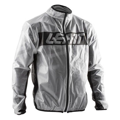 LEATT RAIN / MUD JACKET RACE COVER - TRANSLUCENT - ACE Race Shop