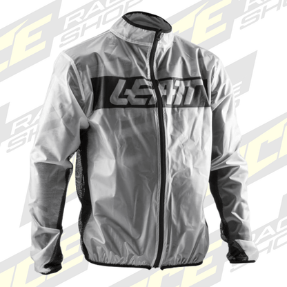 LEATT RAIN / MUD JACKET RACE COVER - TRANSLUCENT - ACE Race Shop