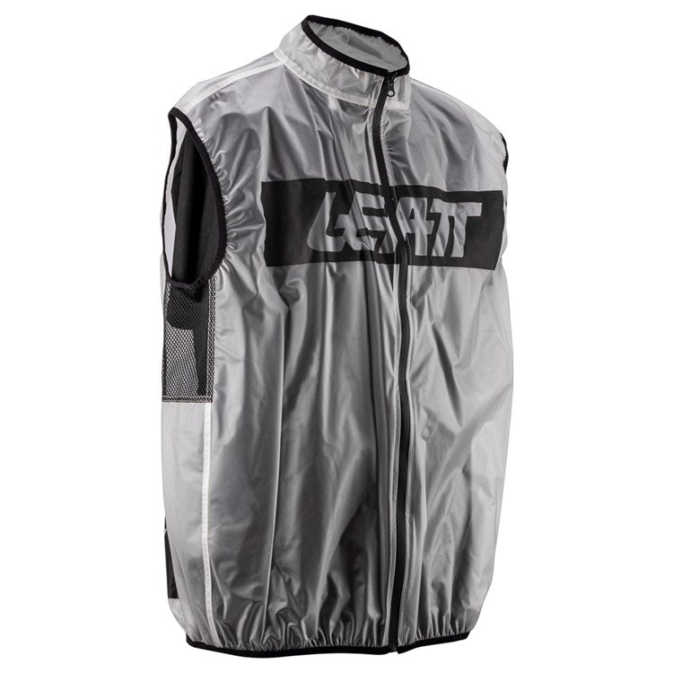 LEATT RAIN / MUD VEST JACKET MX & ENDURO RACE COVER - TRANSLUCENT - ACE Race Shop