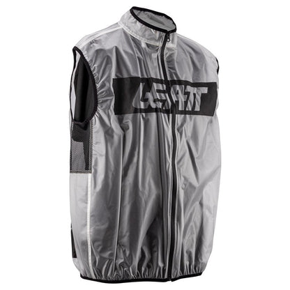 LEATT RAIN / MUD VEST JACKET MX & ENDURO RACE COVER - TRANSLUCENT - ACE Race Shop