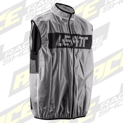 LEATT RAIN / MUD VEST JACKET MX & ENDURO RACE COVER - TRANSLUCENT - ACE Race Shop