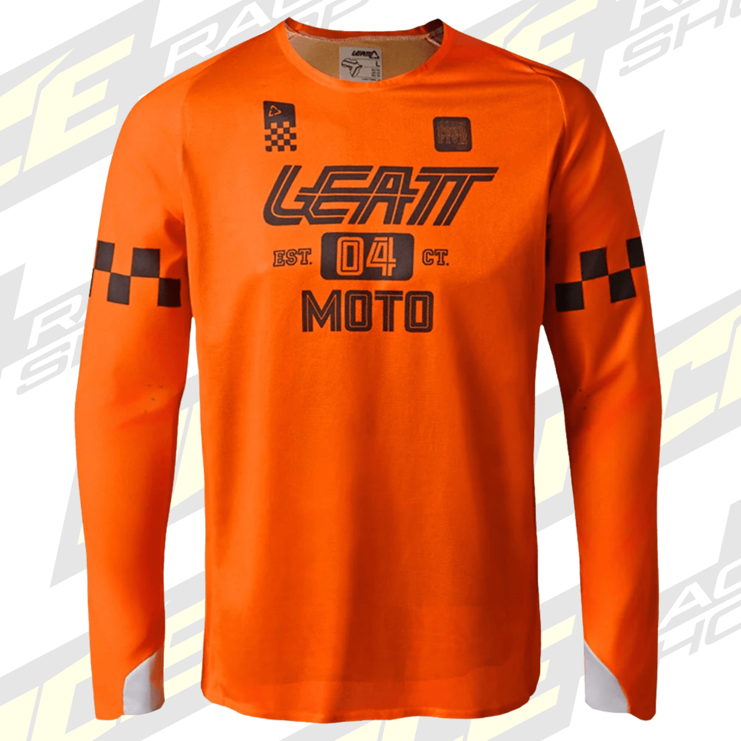 LEATT SHIRT JERSEY MOTO 4.5 ENDURO X-FLOW SPEED ORANGE - ACE Race Shop