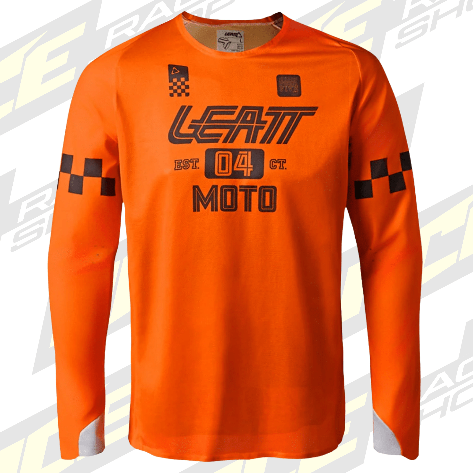 LEATT SHIRT JERSEY MOTO 4.5 ENDURO X-FLOW SPEED ORANGE - ACE Race Shop